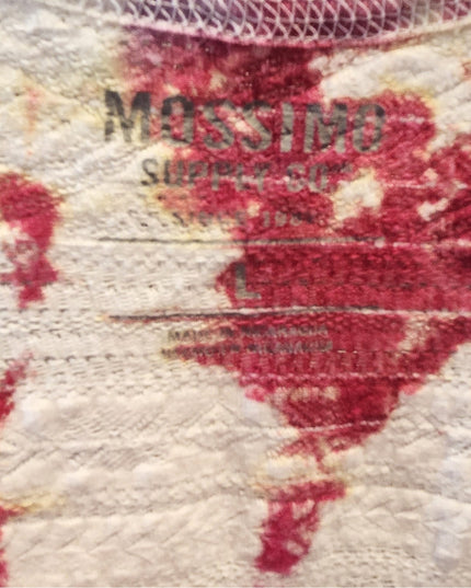 Vintage Y2k Mossimo Supply Co. Vibrant Splatter Tie-Dye Design Tank Top