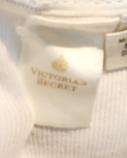 Vintage Victoria's Secret Bridal Lingerie Embroidered Mesh Cami Tank Top