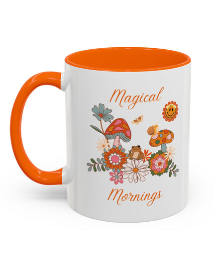 Hibiscus Hippie Designed Magical Mornings Floral Coffee Mug