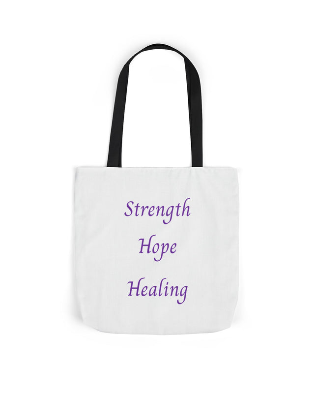 Domestic Violence Survivor Tote Bag | Teal and Purple Ribbon Butterfly Canvas Shopping Bag | Abuse Survivor Gift, Transformation in Progress Everyday Carrying Bag, Empowering Healing Reusable Grocery Bag