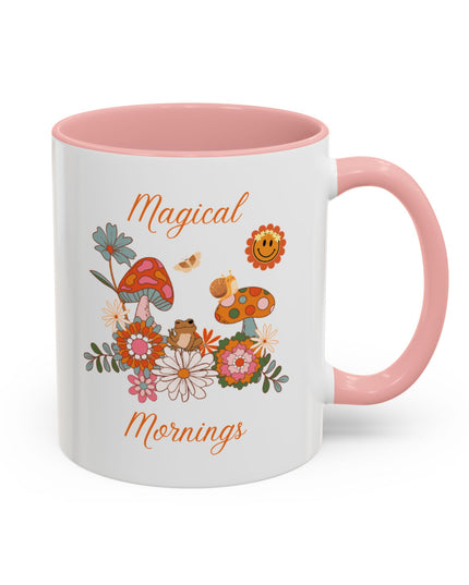 Hibiscus Hippie Designed Magical Mornings Floral Coffee Mug