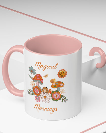 Hibiscus Hippie Designed Magical Mornings Floral Coffee Mug