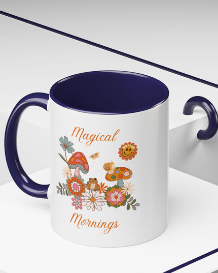 Hibiscus Hippie Designed Magical Mornings Floral Coffee Mug