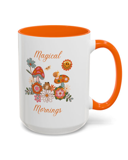 Hibiscus Hippie Designed Magical Mornings Floral Coffee Mug