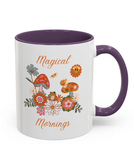 Hibiscus Hippie Designed Magical Mornings Floral Coffee Mug