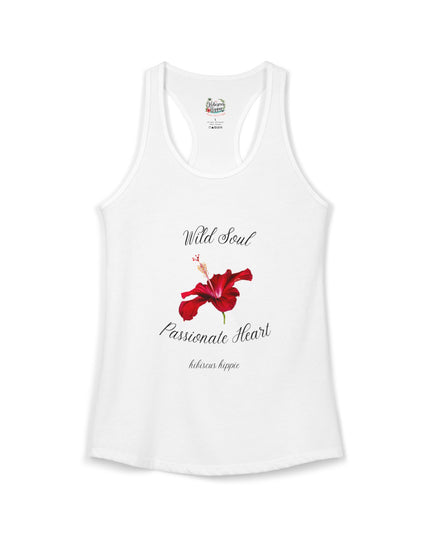 "Dress the Way Your Soul Feels" Wild Soul Passionate Heart Racerback Tank
