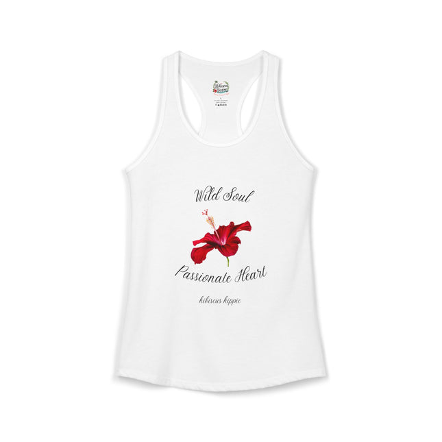 "Dress the Way Your Soul Feels" Wild Soul Passionate Heart Racerback Tank
