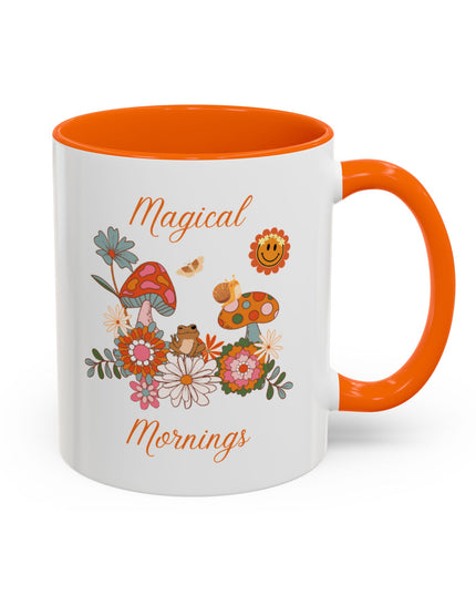 Hibiscus Hippie Designed Magical Mornings Floral Coffee Mug