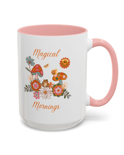Hibiscus Hippie Designed Magical Mornings Floral Coffee Mug