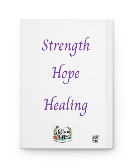 Domestic Violence Survivor Journal | Teal and Purple Ribbon Butterfly Hardcover Notebook | Trauma Recovery Diary, Empowerment Healing Gift, Transformation in Progress Lined Writing Book, Mental Health Support Gift