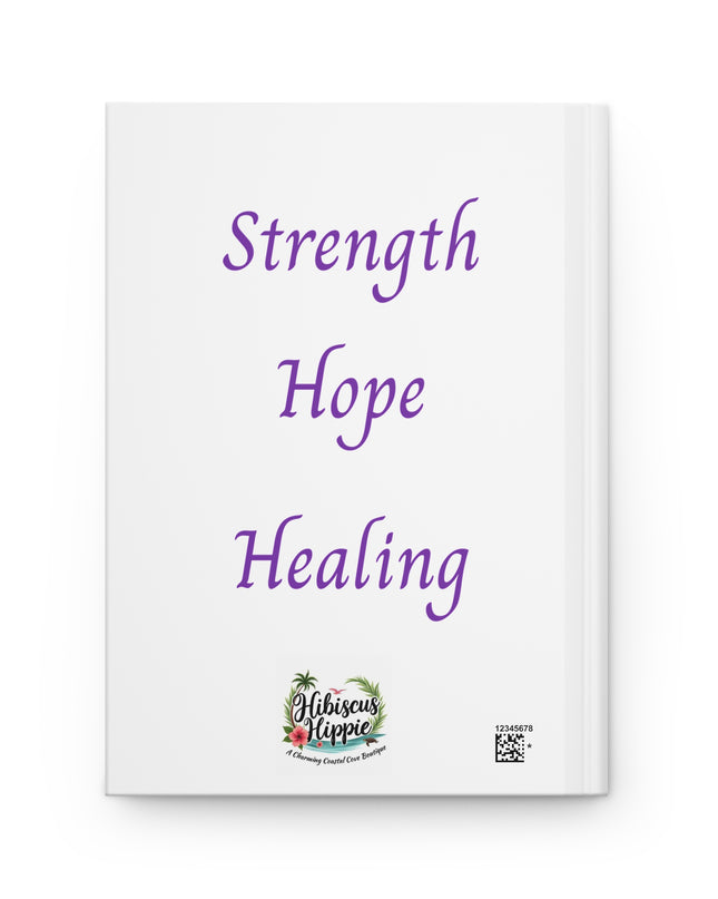 Domestic Violence Survivor Journal | Teal and Purple Ribbon Butterfly Hardcover Notebook | Trauma Recovery Diary, Empowerment Healing Gift, Transformation in Progress Lined Writing Book, Mental Health Support Gift