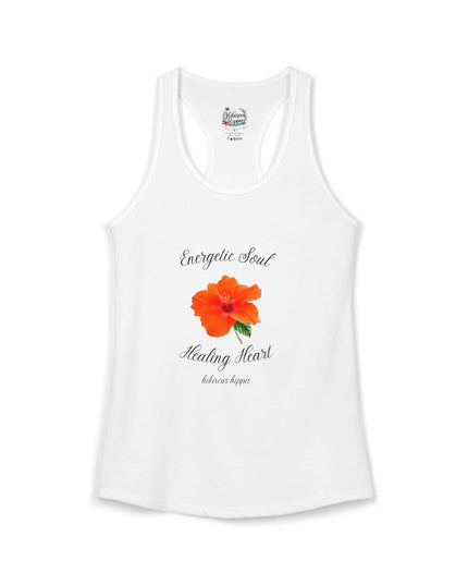 "Dress the Way Your Soul Feels" Energetic Soul Healing Heart Racerback Tank