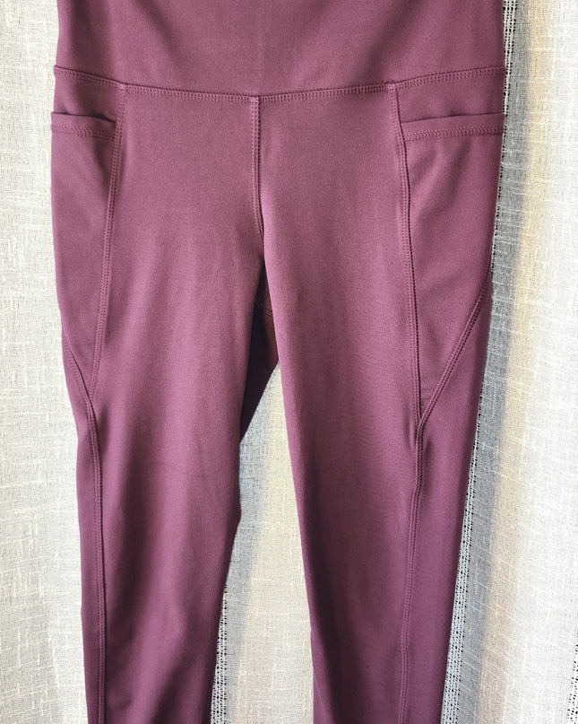 Danskin Purple Leggings with Side Pockets