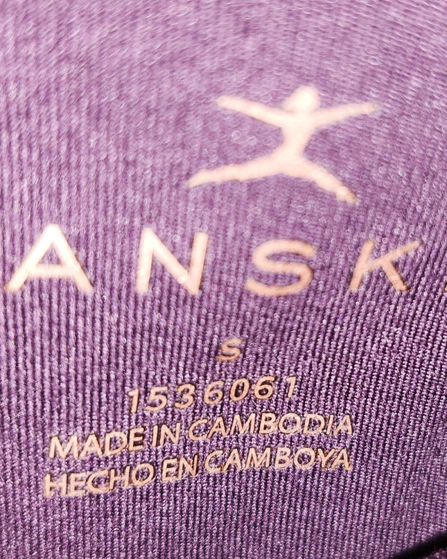 Danskin Purple Leggings with Side Pockets