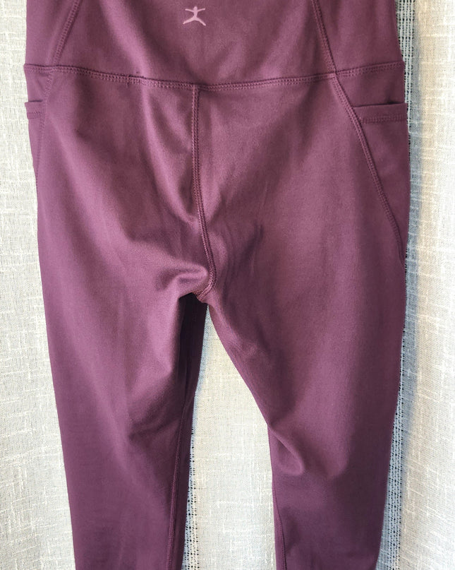 Danskin Purple Leggings with Side Pockets