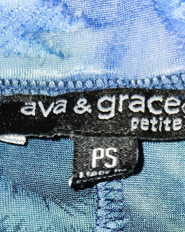 Ava & Grace Textured Multicolored Button Front Sleeveless Blouse