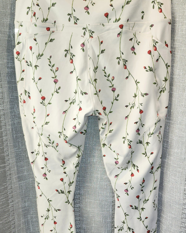 Pure Lux by Fabletics Trellis Floral All Day Everyday Matching Work Out Set