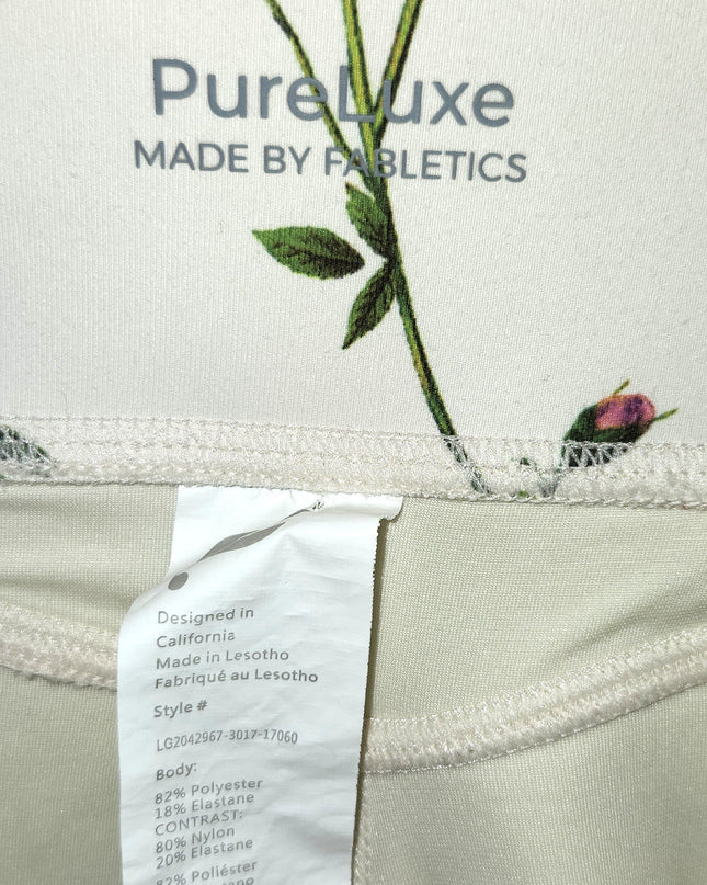 Pure Lux by Fabletics Trellis Floral All Day Everyday Matching Work Out Set