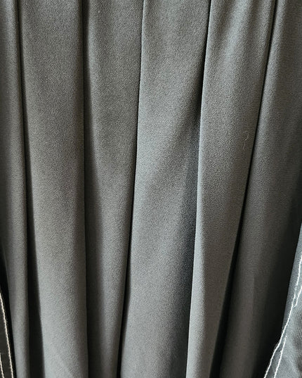 Simply Vera Black Tie Front Dress with Back Pleats