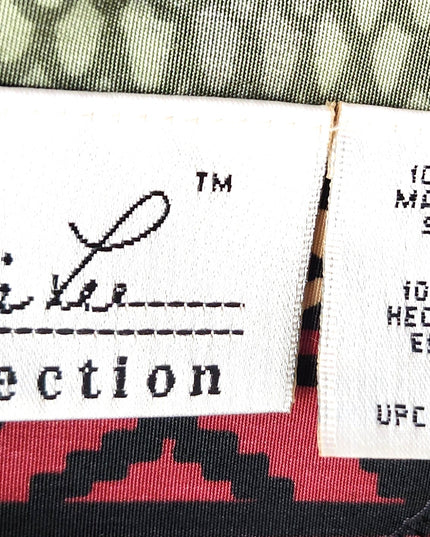 Vintage Kathie Lee Collection Animal Safari Print Sleeveless Form Fitting Dress
