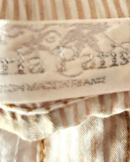 Unique Vintage Y2K Forla Paris Design Made in France Faux Button Front Boho Sundress