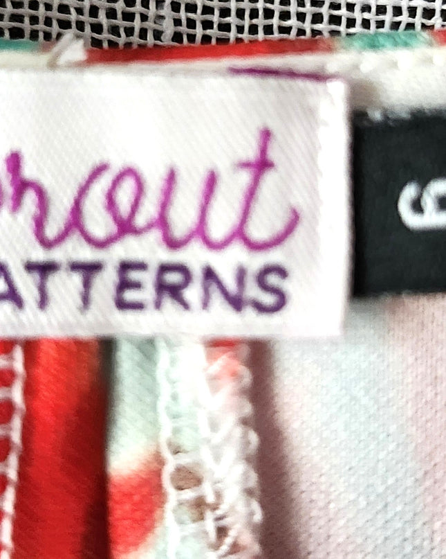Sprouts Patterns Unique One of a Kind Boho Wrap Front or Back Dress