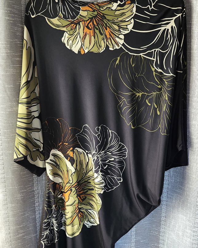 New Vintage Classique Abstract Design Stretch Dress