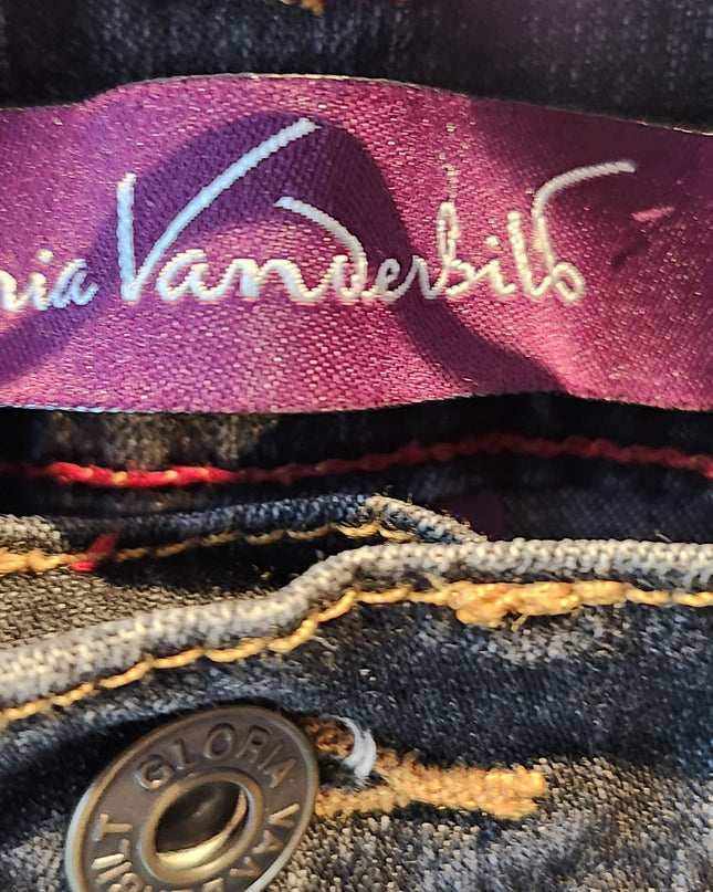 Gloria Vanderbilt Black Wash Bootcut Jeans