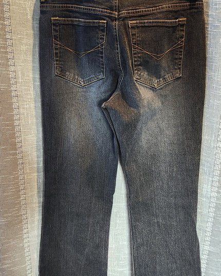 Gloria Vanderbilt Black Wash Bootcut Jeans