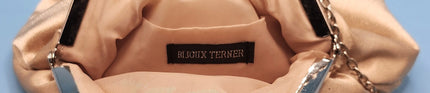 Bijoux Terner Vintage Y2k Elegant 3D Satin Rosette Flower Evening Clutch/Wristlet/Shoulder Bag