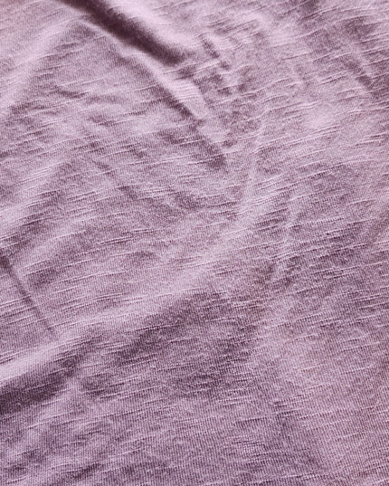 Eyeshadow Purple Lace Floral Applique with Silver Threading Camisole Top