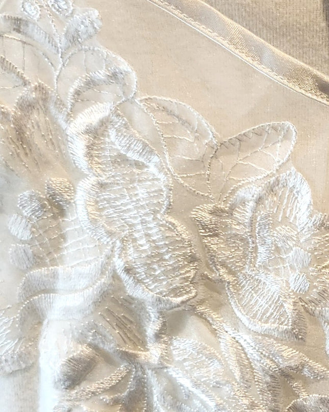 Vintage Victoria's Secret Bridal Lingerie Embroidered Mesh Cami Tank Top