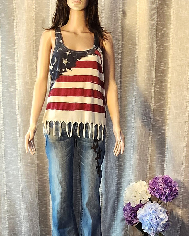 Vintage Y2k Cowgirl Tuff Co. "Blessed" Series Cross Embroidered Light Wash Jeans