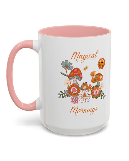 Hibiscus Hippie Designed Magical Mornings Floral Coffee Mug