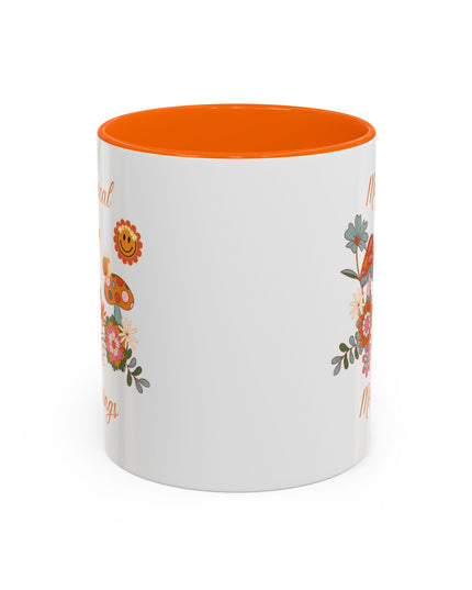 Hibiscus Hippie Designed Magical Mornings Floral Coffee Mug
