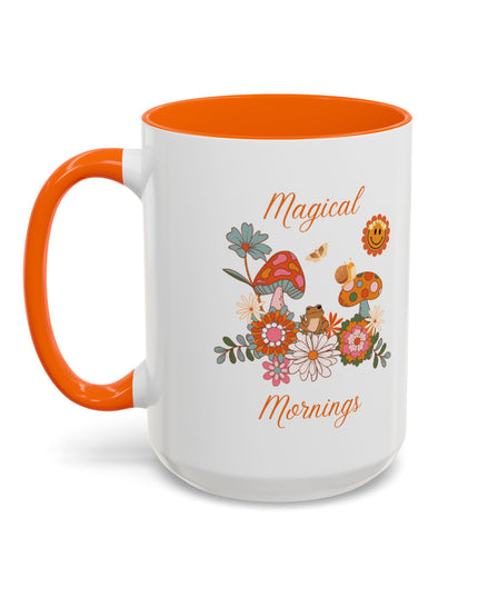 Hibiscus Hippie Designed Magical Mornings Floral Coffee Mug
