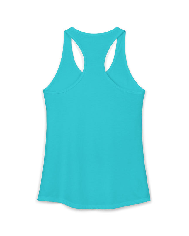 "Dress the Way Your Soul Feels" Positive Soul Playful Heart Racerback Tank