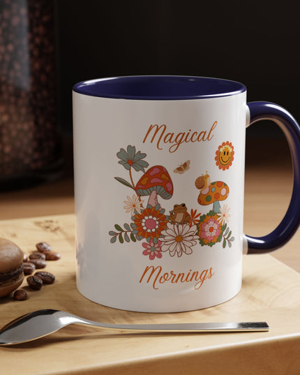 Hibiscus Hippie Designed Magical Mornings Floral Coffee Mug