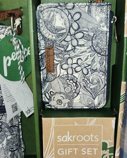 Sakroots Crossbody Bag + Wallet Set - NWT Boho Print