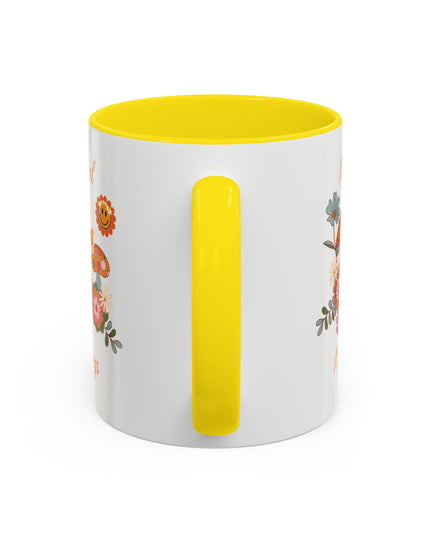 Hibiscus Hippie Designed Magical Mornings Floral Coffee Mug