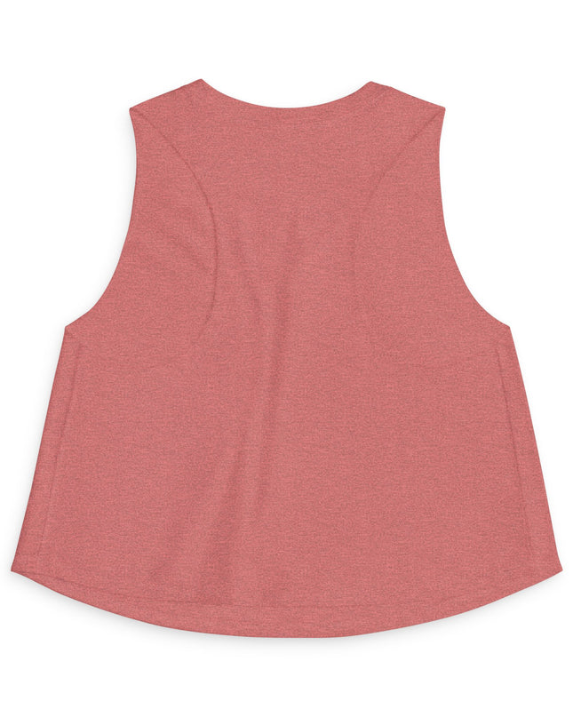 Wild Soul Passionate Heart Crop Top — Floral Graphic Women's Tank