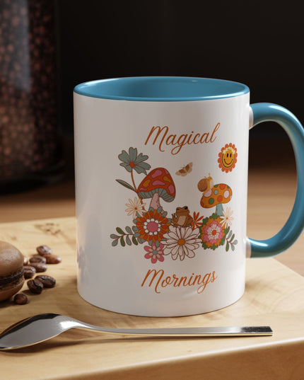 Hibiscus Hippie Designed Magical Mornings Floral Coffee Mug