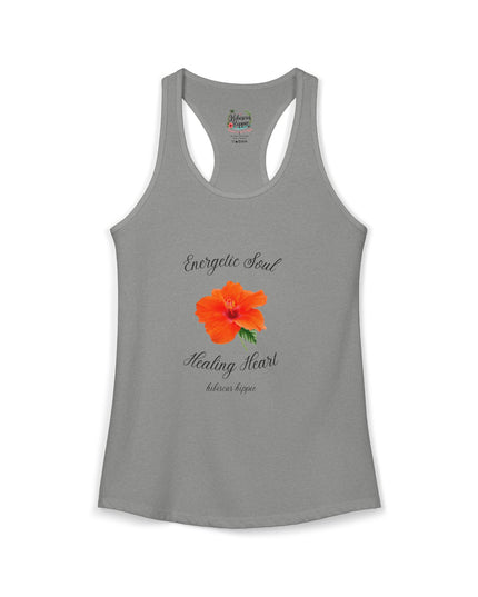 "Dress the Way Your Soul Feels" Energetic Soul Healing Heart Racerback Tank