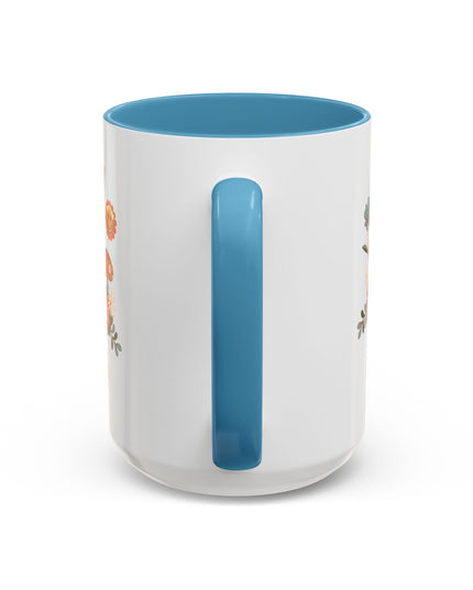 Hibiscus Hippie Designed Magical Mornings Floral Coffee Mug