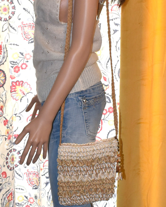 Miss Me Signature Cuffed Skinny Light Washed Rhinestone Embellished Jeans with Tan & White Embroidery