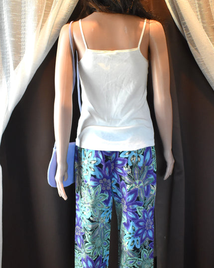 Vintage Victoria's Secret Bridal Lingerie Embroidered Mesh Cami Tank Top