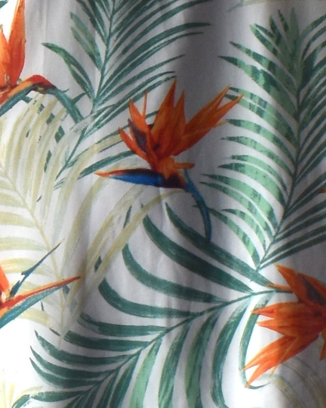 Forever 21 Contemporary Bird of Paradise Flowy Mini Sundress