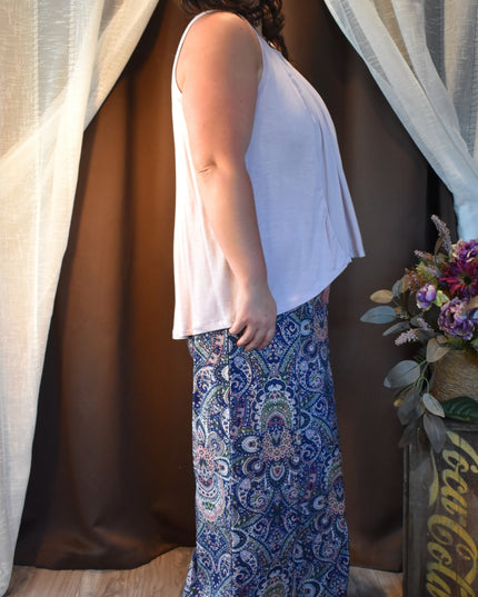 New Simply Vera VeraWang Lavender Sleeves Front Pleated So Soft Top