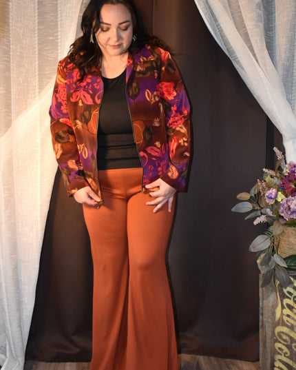 New Eye Candy Rust Colored Stretch Pants