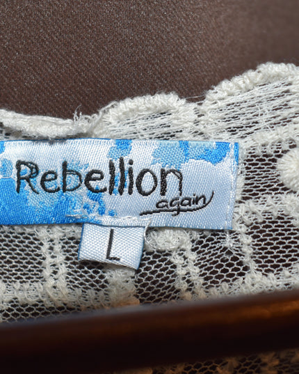 Rebellion Boho Long Lace Duster Layering Piece